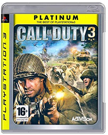 Call of Duty 3 Game, Platinum (PS3)