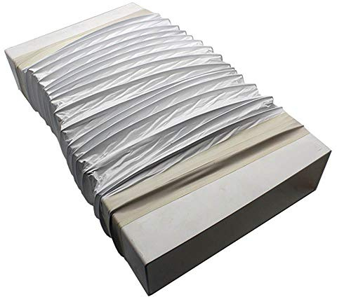 Kair Rectangular Flexible Bend 204mm x 60mm - 500mm Length PVC Hose | Fits over Kair 204 x 60mm Ducting Pipe, works with either flexible hose or rigid duct to bypass
