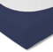 Kneer Fein Jersey Spannbettlaken 120x200 in marine