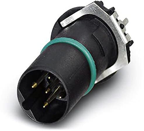 PHOENIX CONTACT SACC-CI-M12MSB-5CON-L180 THR Sensor/Aktor Einbaustecker, 5 Polig, B Kodiert, mit Geradem THR-Lötanschluss, nur Kontakteinsatz, 60 Stück