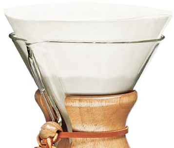 Chemex - Filtro de café con círculos, 100 unidades