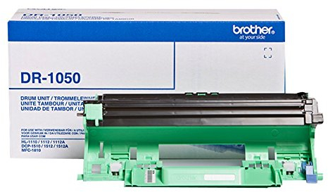Brother DR1050 - Schwarz - Trommel-Kit - für DCP 1510, 1512, 1512A, 1610W, 1612W HL-1110, 1112, 1112A, 1210W, 1212W MFC 1810, 1910W Trommeleinheit / DR-1050 / für ca. 10.000 Seiten für DCP-1510-12, DCP-J132W-152W, HL-1110-12, MFC-1810, J245, J6520DW, J6720DW