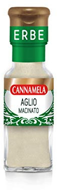 Cannamela, Linea Maxi Oro, Aglio Macinato Essiccato, Confezione da 70g, Ideale per Sughi, Zuppe, Pesti e Salse Speciali, per Dare un Tocco Saporito a Patate e Bruschette