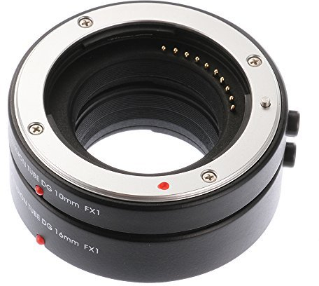 Ruili Autofokus Makro Zwischenringe Extension Tube Set (10mm, 16mm) DG für Fujifilm FX X-H1 X-E3 X-T10 X-T1 X-T2 X-T20 X-Pro1 X-Pro2 X-M1 X-A1 X-A2 X-A3 X-A5 X-A10 X-A20 X-E1 X-E2 X-E2S