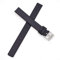 Replacement Watch Band for Skagen Women's Watches 12mm with Screws (Black)