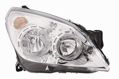 AUTOFORNITURE ITALIA Scheinwerfer vorne rechts Astra H 2007-2009 LED, Chrome, Weiß