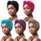 DRESHOW 5 Stücke Afrikanischen Turban für Damen Soft Vorgebunden Knot Mode Plissee Turban Hut Mütze Kopfwickel Schlafmütze