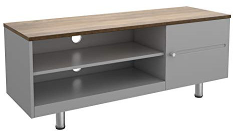 AVF TV Stand - White Sands - 1200 - Up to 60 TV's - Satin Grey