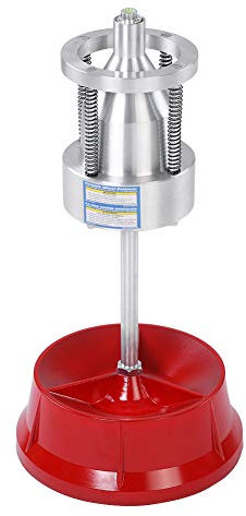 Greensen Machine d'équilibrage de pneus portable - Appareil d'équilibrage de pneus professionnel - Tête en aluminium - Machine d'équilibrage de pneus - Rouge - Moyeu de roue portable