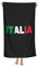 Strandtuch Italien Italien Italienische Flagge Mikrofaser Großes Badetuch für Erwachsene Saugfähige schnell trocknende Stranddecke 80X130CM