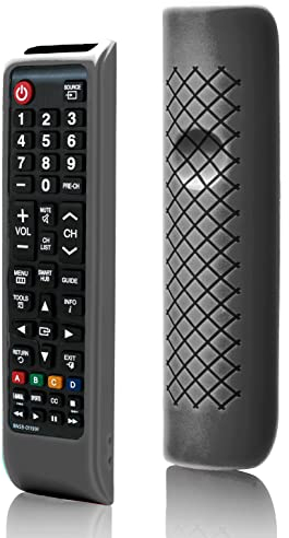 Carcasa para mando a distancia Samsung TV, funda de silicona para mando a distancia BN59-01199F Samsung, Smart TV, color negro