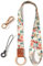 SENLLY Cordon tour de Cou pour Clés, Conception de Motifs Originale Courroie de Porte Badge Lanière