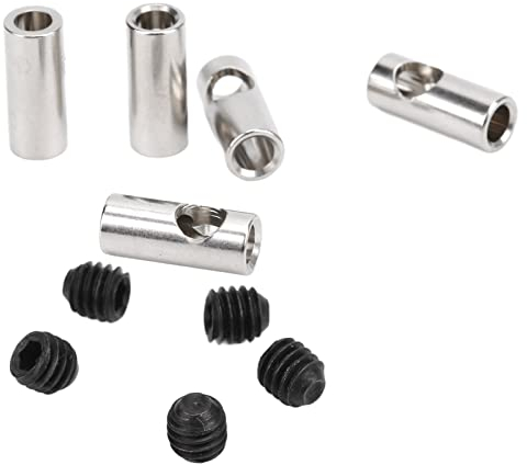 WINH Ritzel Reduzierhülsenadapter, 3,17 mm auf 5 mm Hochleistungs-RC-Adapter aus Edelstahl für RC-Modell