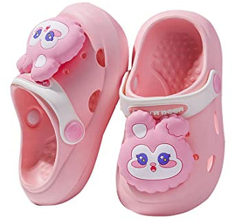 Webrosistol Zuecos de Jardín Niño Niña Bebe Conejito Antideslizante Playa Piscina Sandalias Verano Zapatillas EVA Agua Chanclas