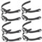 BESPORTBLE Lot de 8 ceintures énergétiques - Sangles de rechange pour patins à roulettes, fixations de snowboard et rollers en ligne - Boucles en polypropylène portables pour chaussures de skateboard