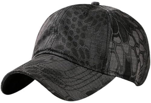 Ardorion Camouflage Army Cap Baumwolle Baseball Cap Militärcap Schirmmützen Herren Outdoor Camouflage Hut Sport Military Hut Schiebermütze (DE/NL/SE/PL, Alphanumerisch, Einheitsgröße, C)