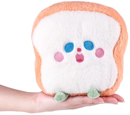 ANBOOR Kekse gefüllte Spielzeuge, niedliche Lebensmittel-Plüschspielzeuge für Kinder, lustige Plüschkissen weiche Keks-Plüschtiere als Geschenke für Jungen, Mädchen, Freundin