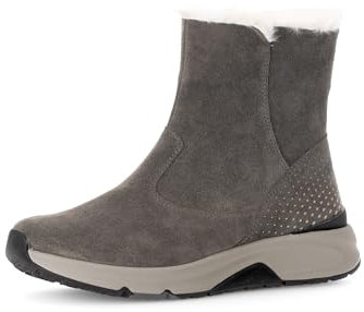 Gabor Damen Combat Boots, Frauen Stiefeletten,uebergangsschuhe,uebergangsstiefel,schnürstiefel,Winterstiefel,warm,braun (Webl.),41 EU / 7.5 UK