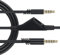 Walfront Gaming-Headset-Audiokabel, Einstellbare Lautstärke, 3D-Stereo-Verlängerungskabel mit PVC-Ummantelung für Astro A10, A30, A40, A40TR, A50