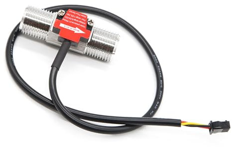 Fluidmeter Zähler 1-25L/min DN15 Edelstahl Meter Durchflussmesser Wasserzähler Außengewinde