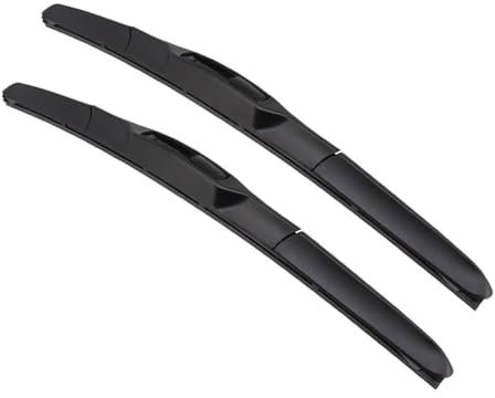 LTSRLL Essuie Glace Avant pour Peugeot 406 Coupe 1995 1996 1997 1998 1999 2000 2001 2002 2003 2004, Lames D'Essuie-Glace de Rechange en Caoutchouc Essuie Glace Balais Kit Accessoire,RHD