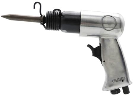 KAKAK Lufthammer, Lufthammer, professionelle Hand-Gasschaufeln, kleine Rostentferner, Schneiden, pneumatisches Werkzeug, Luftmeißel, pneumatische Klinge für Metallarbeiten, Rost usw. (Hexagon)