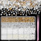 GZMAYUEN 920Pcs Gold Silber Flatback Perlen für Nägel, Halbrunde Weiße Beige Nail Perlen, Kleine Halbrunde Flatback Perlen für DIY Nail Art Decor