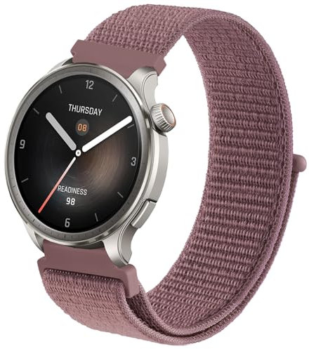 Vancle für Amazfit Balance 46mm Armband Herren Damne, 22mm Leicht und weich Nylon Ersatzarmband Quick Release Armbänder für Amazfit GTR 3 Pro/GTR 3/Amazfit GTR 4/Amazfit Cheetah Uhrenarmband