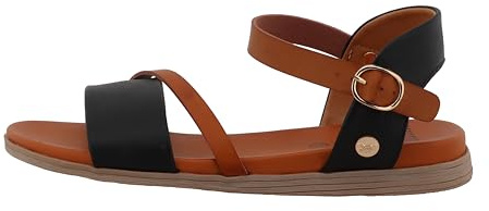 MUSTANG Damen Riemchen-Sandalen Eireen 26M0812002 Weite Normal Schnalle