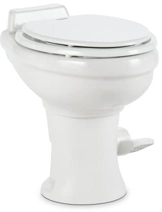 Dometic 302320081 320 Serie Standard Höhe RV Toilette, Weiß