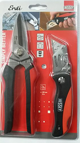 Bessey Combi-Scheren-Set D52-2-SET Schere 203mm Klappmesser DBKPH-EU 160mm