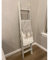 BarnwoodUSA Blanket Ladder 5 Foot Fully Assembled | 60 Inch Rustic Reclaimed Wood Ladder for Blankets, Quilts, Towels, Throws, Decorative Items | Farmhouse Wall Leaning Ladder | White Wash