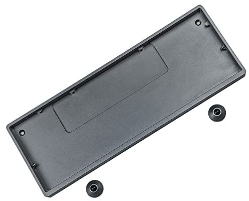 GH60 GK61 RGB Hot Swap Independent Driver Tyce-C ANSI Mechanical Keyboard DIY kit Plastic Case CNC Aluminum Case Plate PCB (CNC alu Gray)