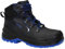 ELTEN Sicherheitsschuhe Lena Black-Blue Mid ESD S3, Damen, Leder, Stahlkappe, leicht, robust 42, Schwarz-Blau