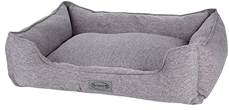 Scruffs Manhattan Box Bed (XLarge), 90 x 70cm, Dark Grey