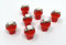 MR-Style Set Aufkleber und 7x high Power LED Tachobeleuchtung (rot) kompatibel mit Audi 100/A6 1990-1997, Instrumentenbeleuchtung Umbauset
