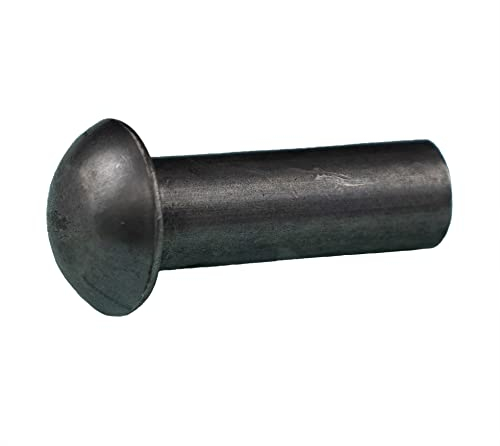 Halbrundnieten DIN 660 Stahl 5 x 6 mm 50 Stück