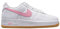 Nike Homme Air Force 1 Low Basket, White/Pink/Yellow, 45 EU