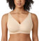 AISILIN Non Wired Bras for Women Comfort Wireless Bralette Support Full Coverage Unlined Soft T Shirt Plus Size Bra Beige 48G