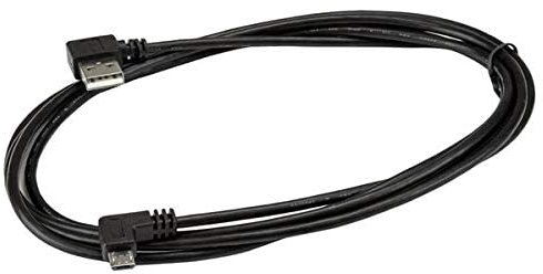 Mr. Gadget's Solutions Câble de charge micro USB à angle droit compatible avec GPS TomTom Go 5000 2 m