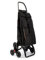 Klappbarer Einkaufstrolley Rolser Big Polar 6 Räder Treppensteiger - Schwarz