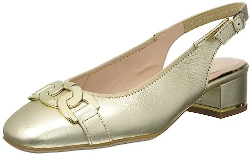 ara Damen Graz Pumps, Platin, 35 EU Weit