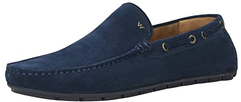 WOJAS - Men's Moccasins/Leather/Fashionable Loafers/Comfortable and Comfortable/Stylish Stitching