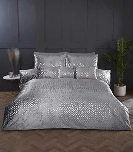 Rapport Home Bellagio Boudoir Cushion Silver