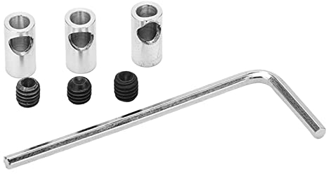 Pilipane 3.175 Mm Bis 5 Mm Motorwellen-Ritzel-Reduzierer,Antriebswellen-Adapter-Reduzierer, Hülsenadapter Für Den Umbau von RC-Motoren 3650 550 540 Ritzel, Ritzel, Wellenadapter