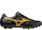 Mizuno Morelia II Club AG, Scarpe da Calcio Uomo Adatte per Erba Sintetica (Nero/Oro, Numeric_42)