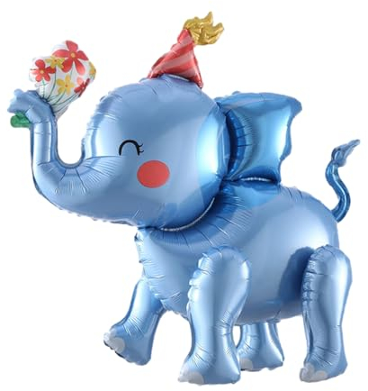 3D Elefanten Luftballons, Kinder Dinosaurier Party Folienballon Aluminium folien Folien Dinosaurier Luftballons für Kinder Junge Mädchen Tier Themen Party Dekorationen