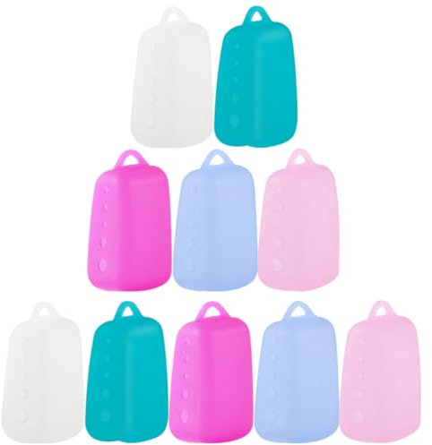 FOMIYES 40pcs Travel Toothbrush Case Head Cover Toothbrush Protector Silicone Covers