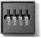 5 x GAMMON Black Notes Parfum Explorer-Set (4x2 ml) Herrenduft Parfum Duftset Probierset mit 20% Duftölanteil