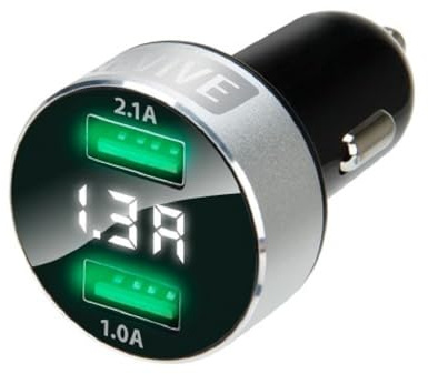 COFI 1453 Dual USB Smart Charging Autoladegerät Ladegerät mit Display
